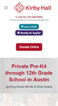 Mobile Screenshot of kirbyhallschool.org